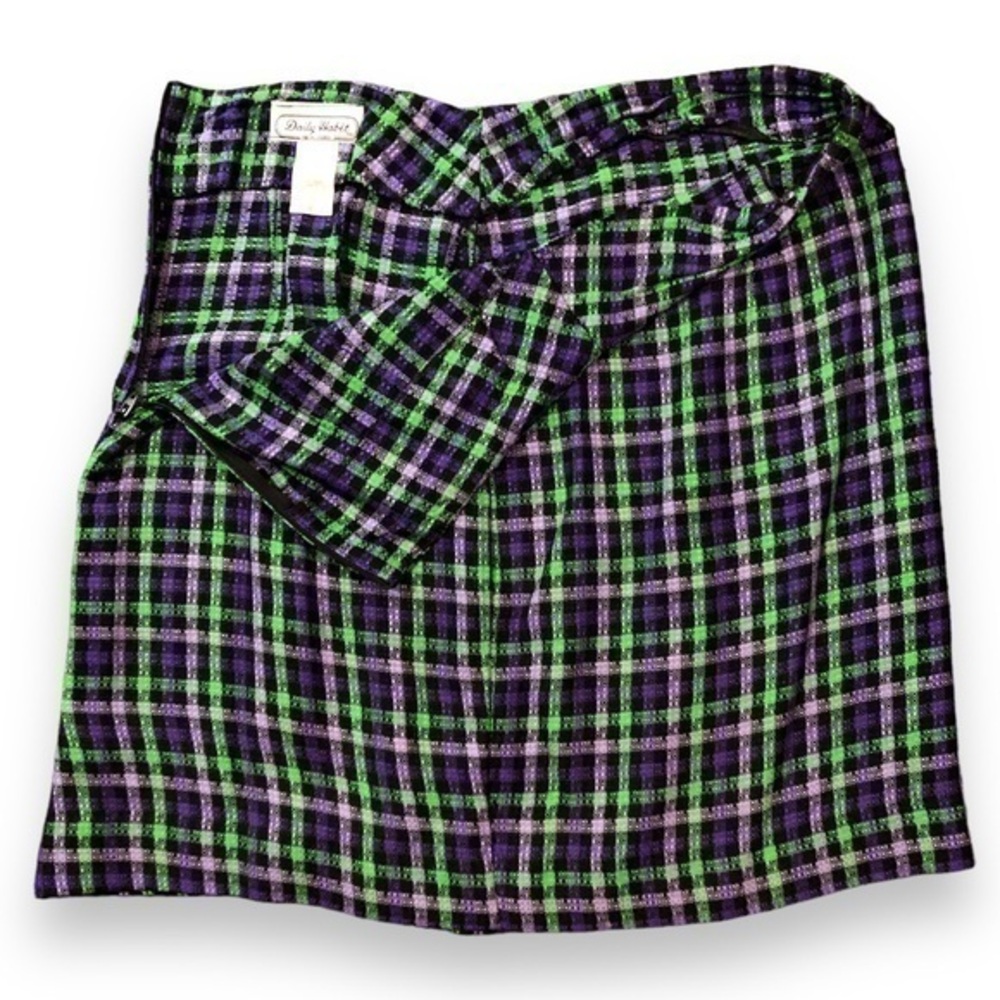 Vintage 90’s Plaid Mini Skirt size 13
